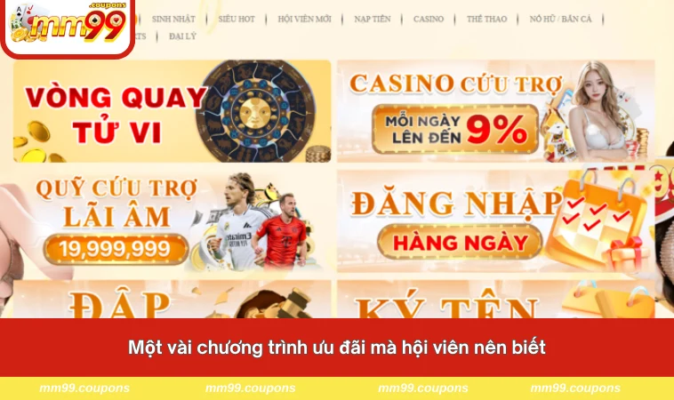 Một vài chương trình ưu đãi mà hội viên nên biết