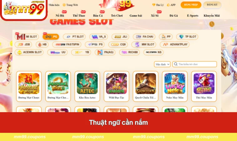 Thuật ngữ cần nắm