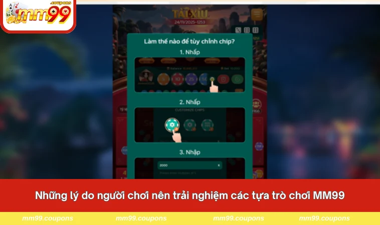 Những lý do người chơi nên trải nghiệm các tựa trò chơi MM99